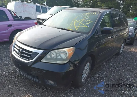 2009 Honda Odyssey Ex-L from USA, damaged, VIN 5FNRL38699B027110